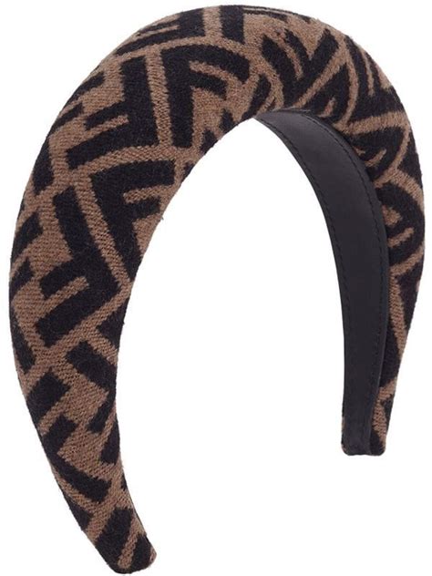 fendi headband wool|farfetch fendi headband.